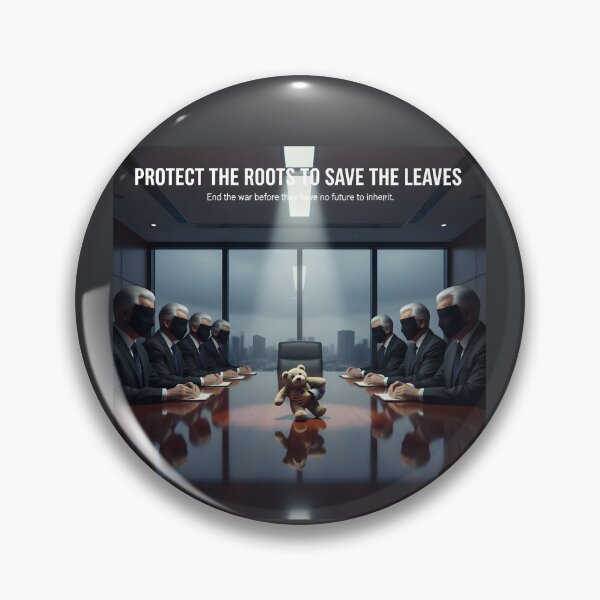 Item preview, "Protect the Roots to Save the Leaves — End War for the Children’s Future" designed and sold by Creative-RE.