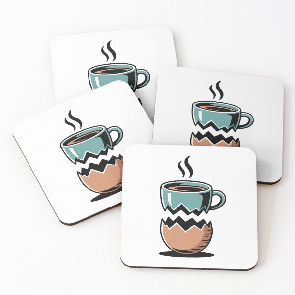 Item preview, Steaming Coffee in Eggshell Cup designed and sold by jkrphoto.