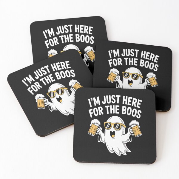 Item preview, Im Just Here for the Boos Halloween Ghost designed and sold by gandebro.