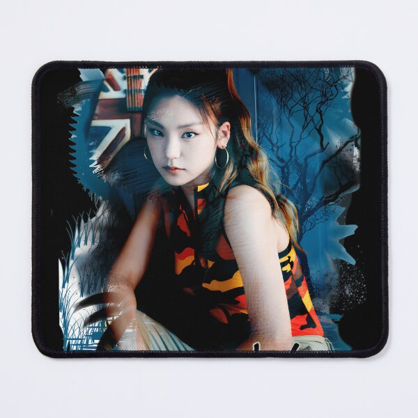 Item preview, Yeji Itzy - Kpop Aqua Blue Art Vibe designed and sold by ROSBELLE.