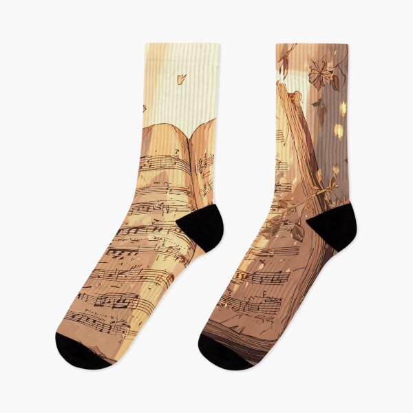 Item preview, Melodic Manuscript Sheet Music Light Academia designed and sold by bapupa.