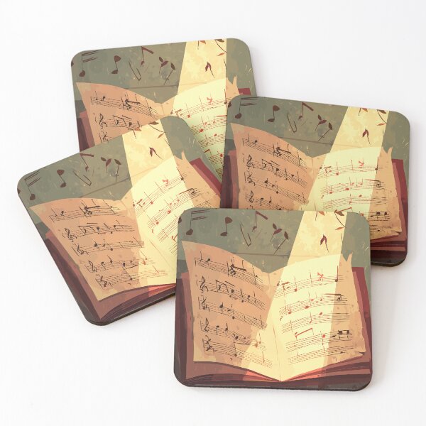 Item preview, Vintage Notation Sheet Music Light Academia designed and sold by bapupa.