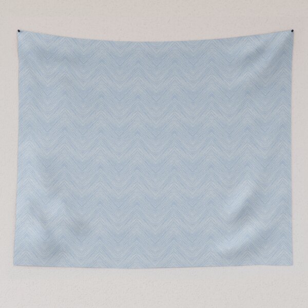 Item preview, Light Vertical Chevron Texture, Light blue version designed and sold by Alex  Blud.