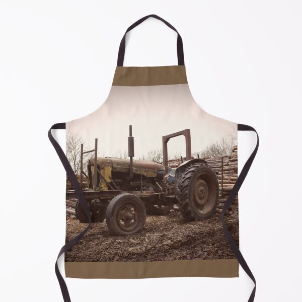 Item preview, Vintage tractor working in wood yard designed and sold by Stephen Jarman.