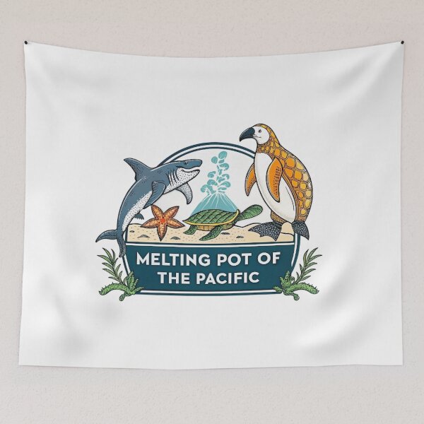 Item preview, MELTING POT OF THE PACIFIC designed and sold by likbatonboot.