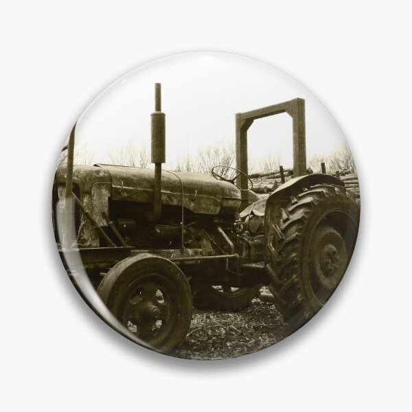 Item preview, Vintage tractor working in wood yard v2 designed and sold by Stephen Jarman.