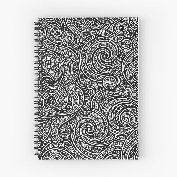 Item preview, Abstract Swirl Pattern – Black and White Psychedelic Line Art designed and sold by DrizzyV.