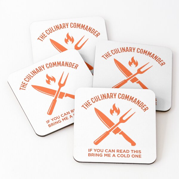 Item preview, Funny BBQ Dad Culinary Commander Grill designed and sold by icemanphotos.