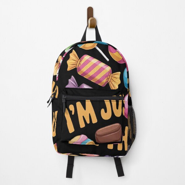 Item preview, I'm Just Here For The Candy Halloween Pun designed and sold by gandebro.