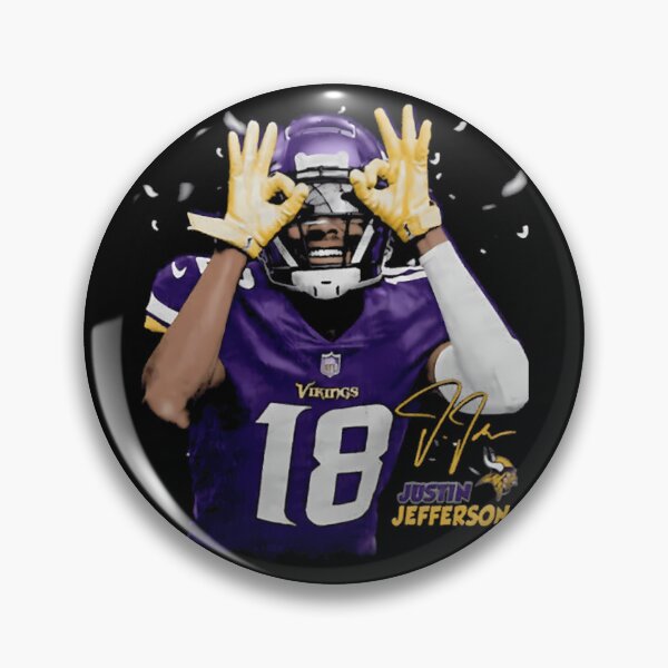 Item preview, Justin Jefferson  designed and sold by WafaaElashry.