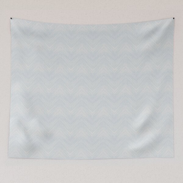 Item preview, Light Vertical Chevron Texture, White-blue version designed and sold by Alex  Blud.