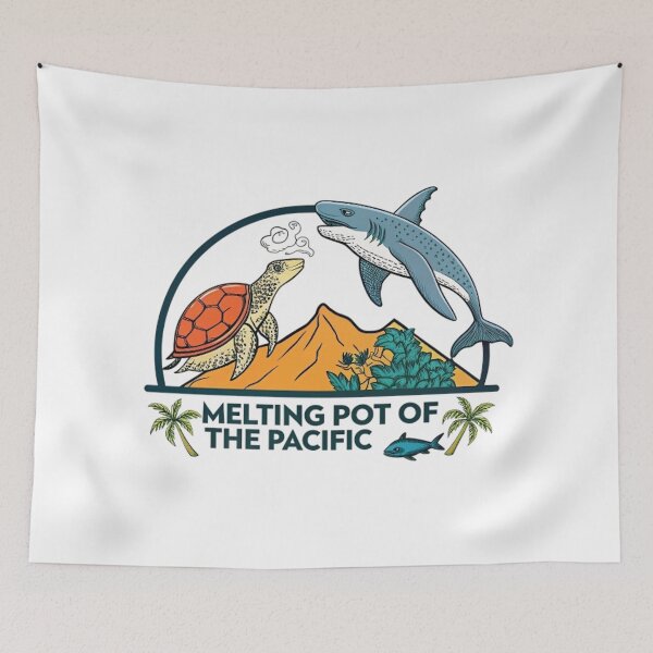 Item preview, MELTING POT OF THE PACIFIC designed and sold by likbatonboot.