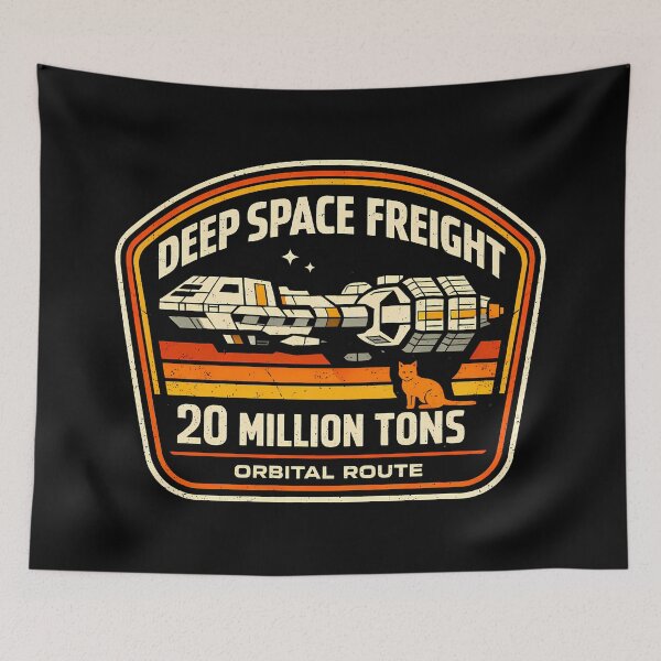 Item preview, Deep Space Freight Vintage Towing Crew designed and sold by agearb.