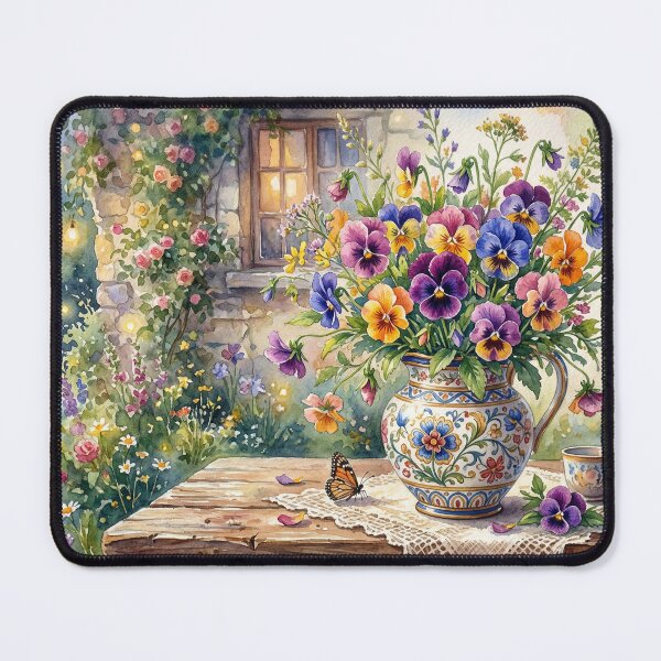 Item preview, Blooming stillness in the garden designed and sold by Sigtrix.