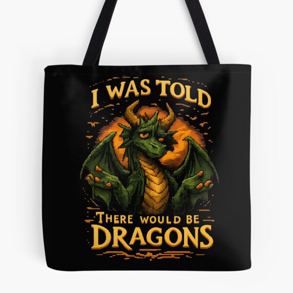 Item preview, Funny I Was Told There Would Be Dragons 8bit rpg designed and sold by NitRes.