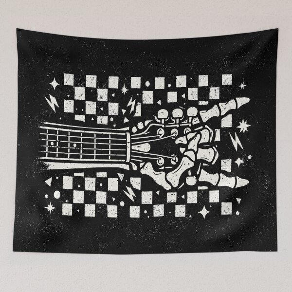 Item preview, Rock On Skeleton Guitar Headstock designed and sold by myforestfog.