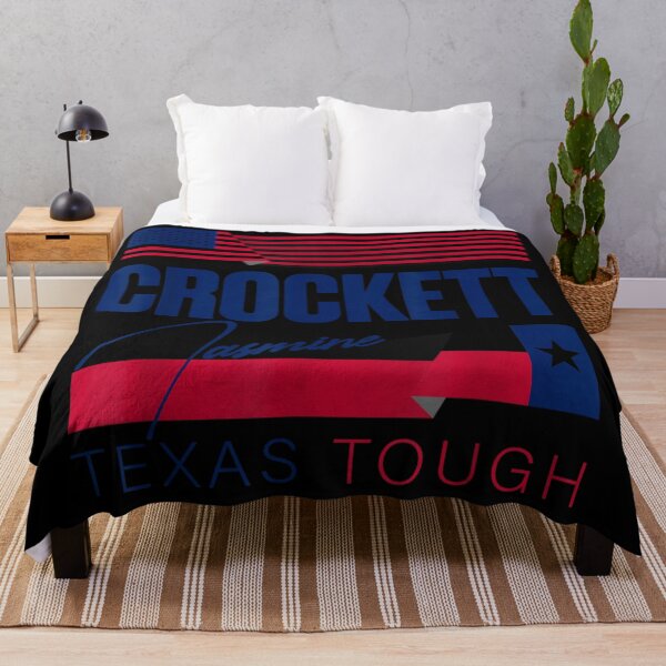 Item preview, Jasmine Crockett Texas Tough 2026 Political Campaign American Flag Graphic Art designed and sold by KrystinaGiGi.