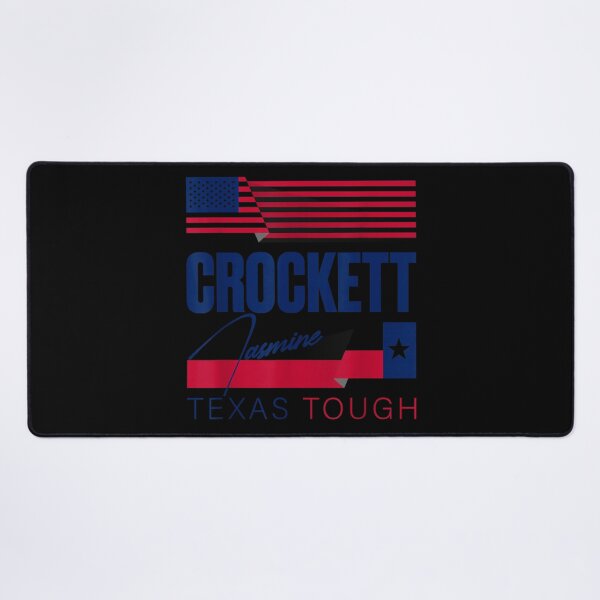 Item preview, Jasmine Crockett Texas Tough 2026 Political Campaign American Flag Graphic Art designed and sold by KrystinaGiGi.