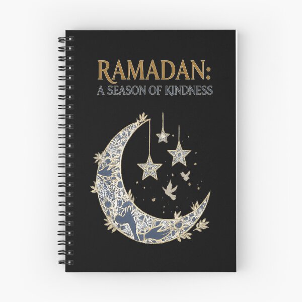 Item preview, Ramadan: A Season of Kindness – Elegant Crescent & Stars Islamic Art designed and sold by ArthUpscale.