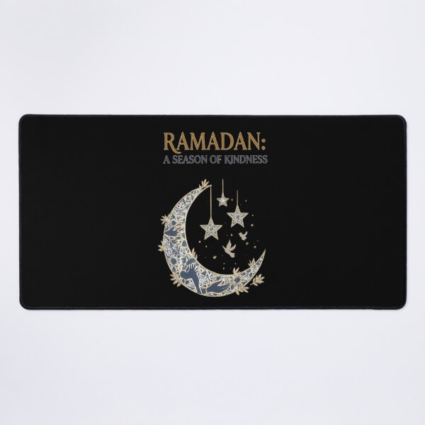 Item preview, Ramadan: A Season of Kindness – Elegant Crescent & Stars Islamic Art designed and sold by ArthUpscale.