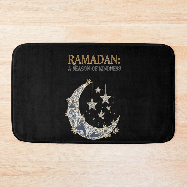 Item preview, Ramadan: A Season of Kindness – Elegant Crescent & Stars Islamic Art designed and sold by ArthUpscale.