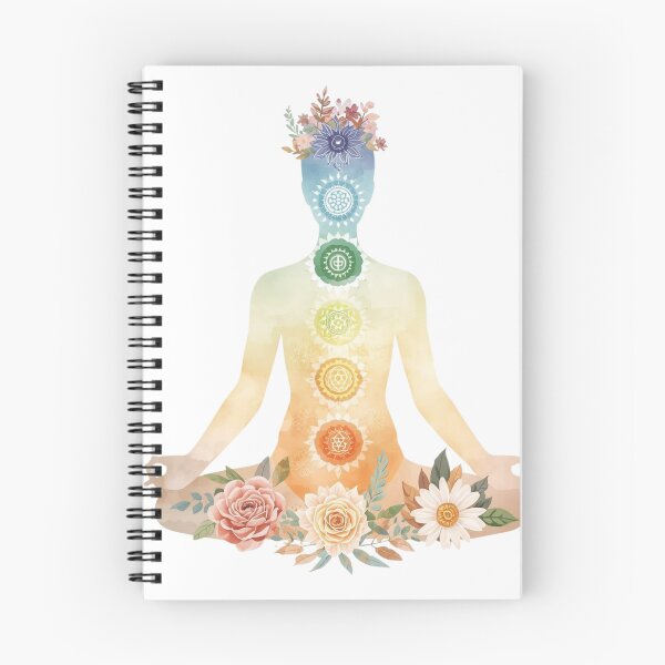 Item preview, Chakra Alignment Art – Soft Glowing Energy in Boho Tones designed and sold by catcurio.