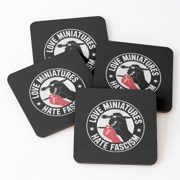 Item preview, Love Miniatures Hate Fascism  designed and sold by claraabottz.