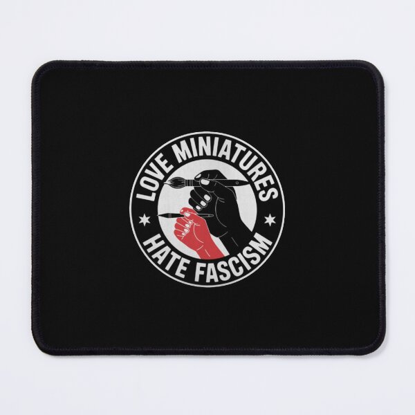 Item preview, Love Miniatures Hate Fascism  designed and sold by claraabottz.