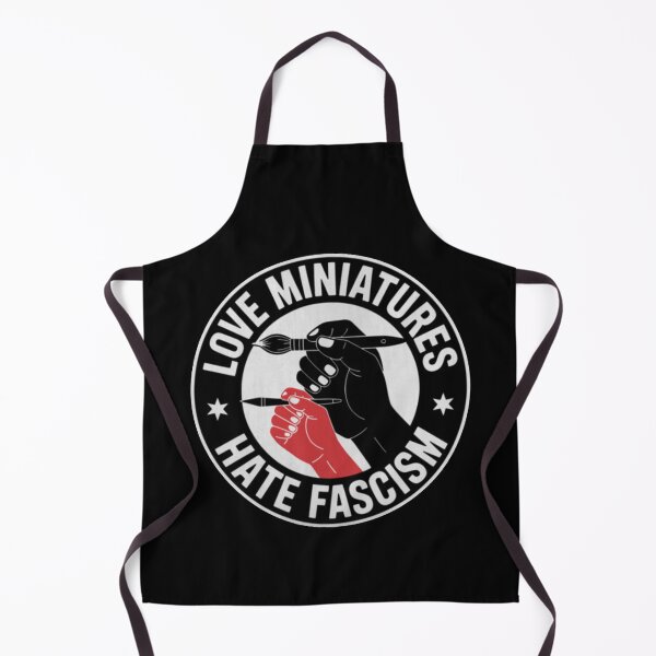 Item preview, Love Miniatures Hate Fascism designed and sold by claraabottz.