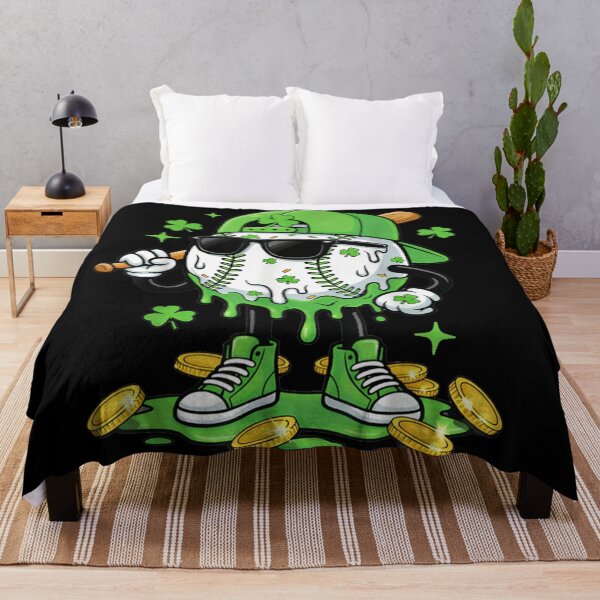 Item preview, St Patrick’s Day Baseball Shamrock Clover Sports Fan Luck Lucky Charms designed and sold by KrystinaGiGi.