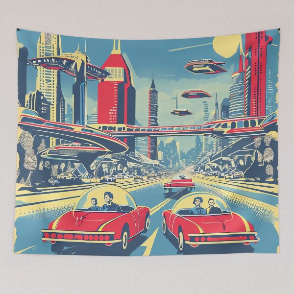 Item preview, Metropolis Tomorrow designed and sold by ONYX Pixee.