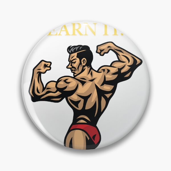 Item preview, Motivational Earn It Bodybuilding Gold Design designed and sold by poomfitshirt.