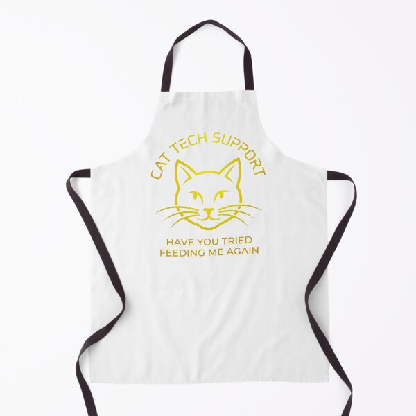 Item preview, Funny Cat Tech Support Dad Feeding Joke designed and sold by icemanphotos.