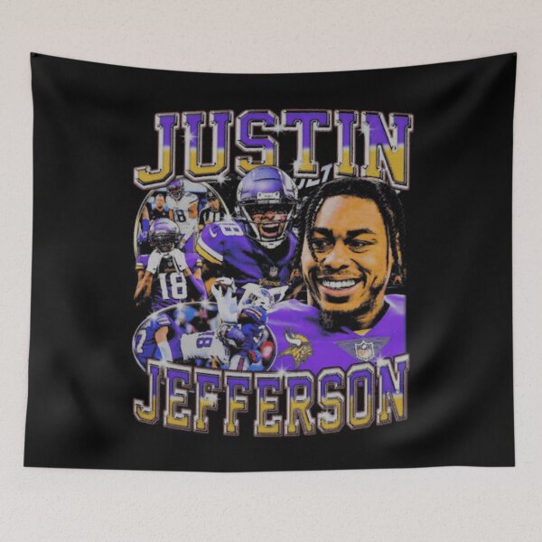 Item preview, Justin Jefferson  designed and sold by AiLifeTrading.