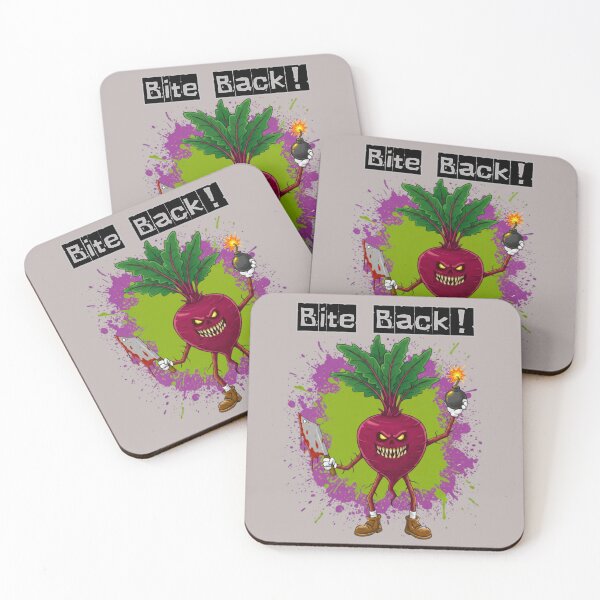 Item preview, Evil Beetroot - Vintage Monster Cartoon Style designed and sold by MBBialyPiksel.