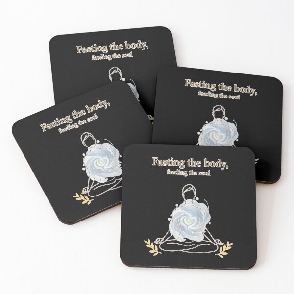 Item preview, Fasting the Body, Feeding the Soul – Spiritual Meditation Art Design designed and sold by ArthUpscale.