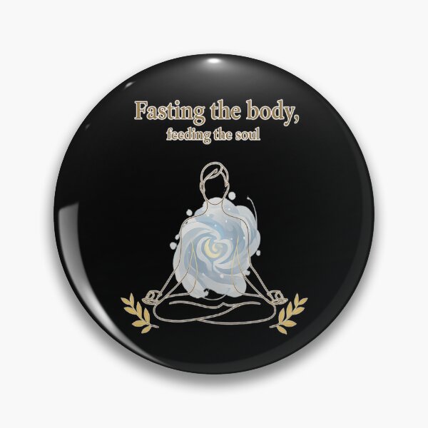 Item preview, Fasting the Body, Feeding the Soul – Spiritual Meditation Art Design designed and sold by ArthUpscale.