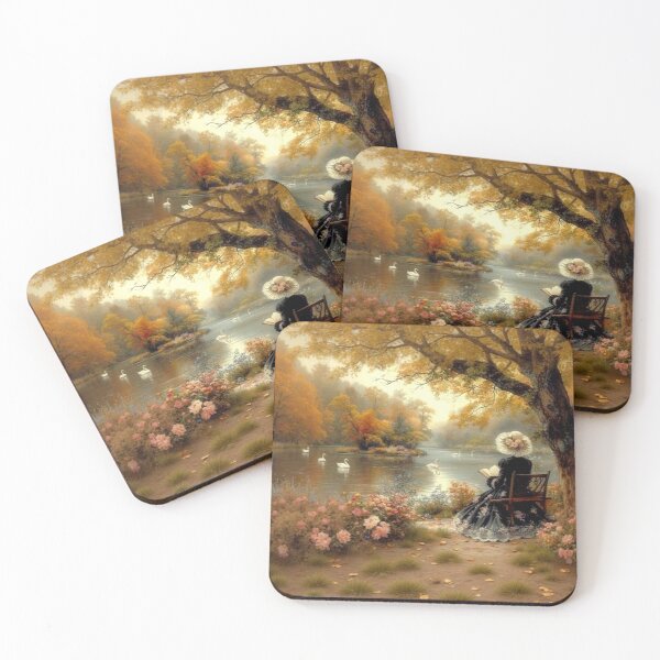 Item preview, Swan Lake At Golden Hour designed and sold by Dawne's Designs.