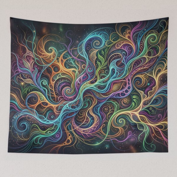 Item preview, Cosmic color streams awaken designed and sold by Sigtrix.
