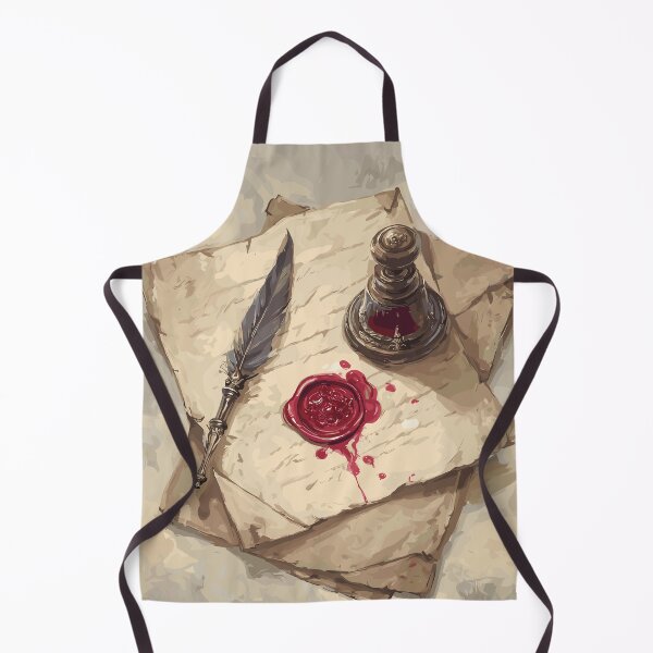 Item preview, The Scribe’s Crest Wax Seal Light Academia designed and sold by bapupa.