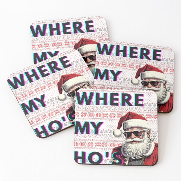 Item preview, Where My Ho's At Christmas Ugly Sweater  designed and sold by NitRes.