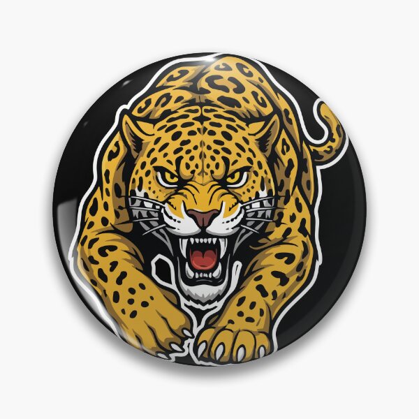 Item preview, Leopard Jaguar Savage Attack Mascot Predator designed and sold by PixelStudioBe.