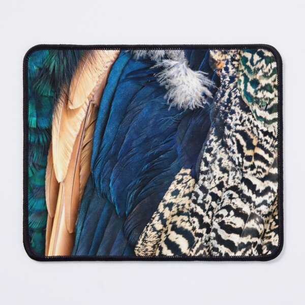 Item preview, Jewel Tone Peacock Feather Texture – Emerald & Indigo Plumage Detail designed and sold by chihuahuashower.
