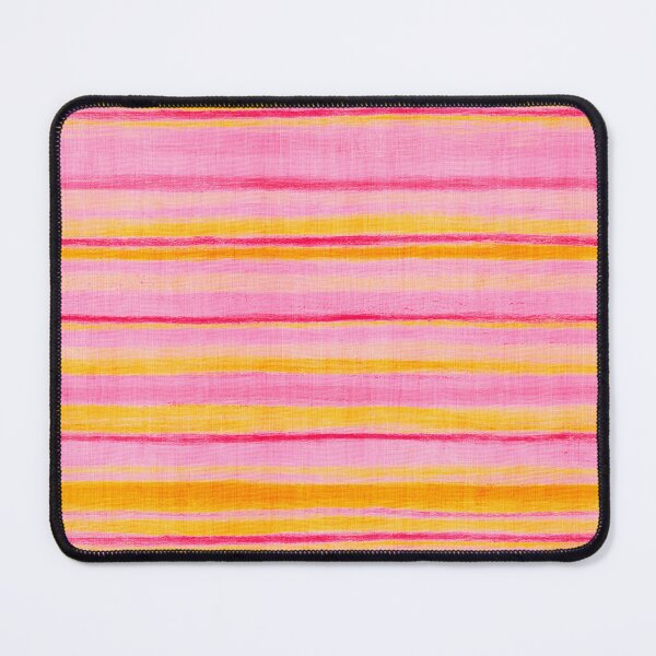 Item preview, Hot Summer Pink and Orange Textured Stripes designed and sold by micklyn.