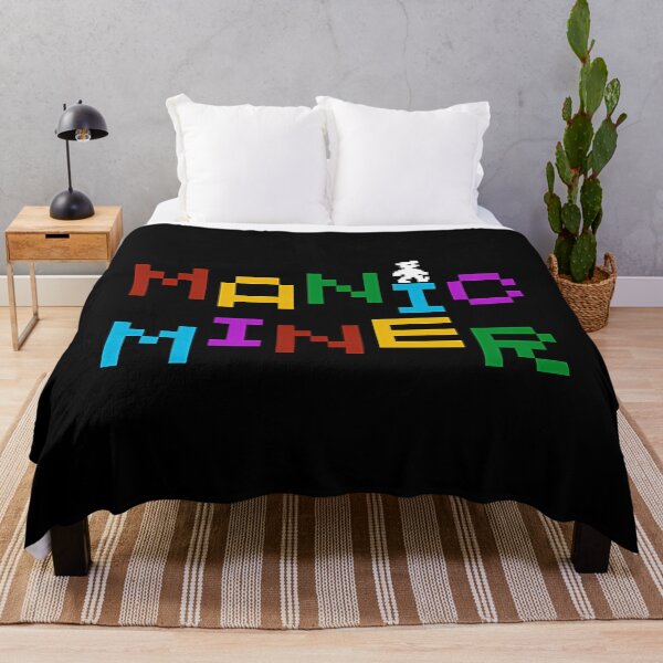 Item preview, Manic Miner Logo And Willy designed and sold by CosmicSeasonsStudio.