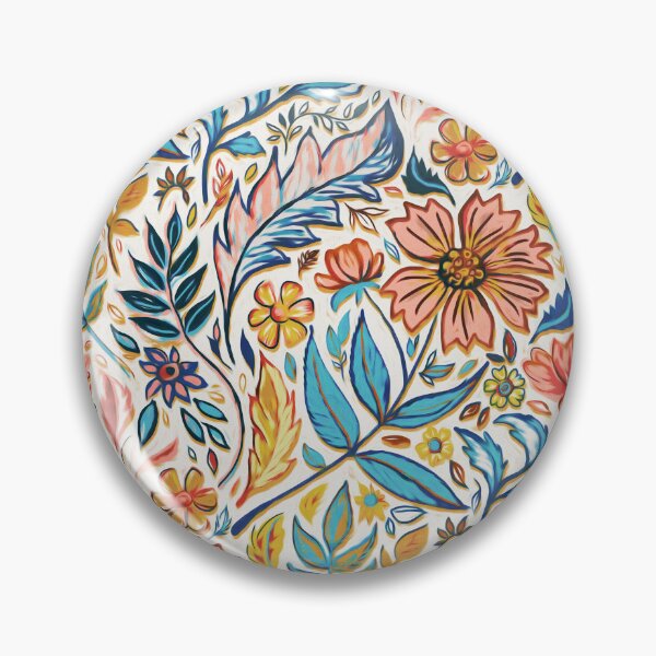 Item preview, Vivid Colorful Art Nouveau Floral designed and sold by micklyn.