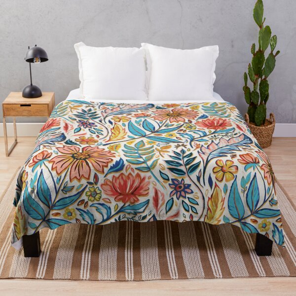 Item preview, Vivid Colorful Art Nouveau Floral designed and sold by micklyn.