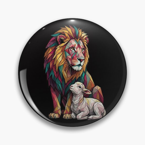 Item preview, The Lion and The Lamb – Christian Bible Verse Shirt designed and sold by ArtsBorn2Create.