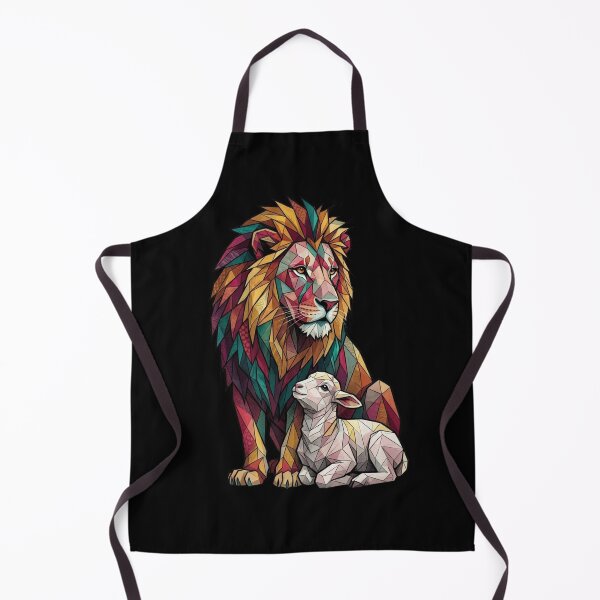 Item preview, The Lion and The Lamb – Christian Bible Verse Shirt designed and sold by ArtsBorn2Create.
