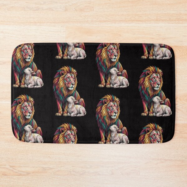 Item preview, The Lion and The Lamb – Christian Bible Verse Shirt designed and sold by ArtsBorn2Create.